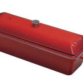 Lava Döküm Ekmek Kabı Terrine 11x29 cm Mavi