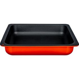 Lava Döküm GN 2/3 İç Renk Siyah Ölçü 35x32 cm Kırmızı Gastronorm Küvet