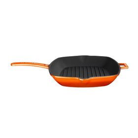 Lava Döküm Metal Saplı 26x32 cm Izgara Tava
