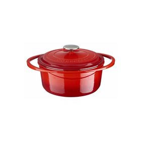 Lava Kırmızı 24 cm Döküm Tencere