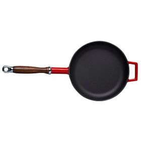 Lava Kırmızı 24 cm Metal Döküm Kızartma Tavası