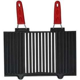 Lava LV MNG GRL 4525 Çift Silikon Kulplu Döküm Mangal Izgarası