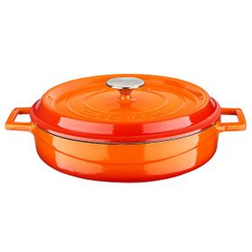 Lava LV Y ST 32 EDT K2 O Edition Serisi 32 cm Çok Amaçlı Yayvan Turuncu Tencere