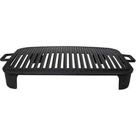 Lava Mavi 36x45 cm Döküm Mangal Alt Stand Gövde Kömür Teli ve Üst Izgara
