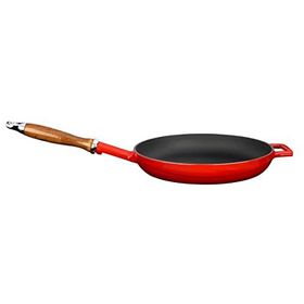 Lava Metal 28 cm Kırmızı Döküm Kızartma Tavası