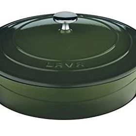 Lava Metal 28 cm Yeşil Demir Tencere