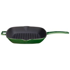 Lava Metal Saplı 26x26 cm Yeşil Izgara Tava