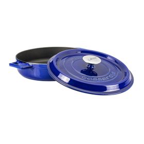 Lava Premium Serisi Majolik Mavi 28 cm Döküm Yuvarlak Tencere