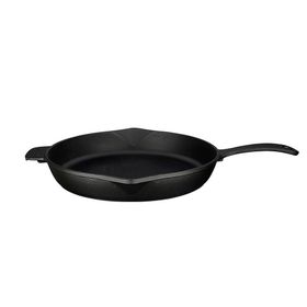 Lava Siyah 30 cm Yuvarlak Metal Saplı Döküm Kızartma Tavası