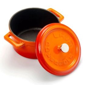 Lava Trendy 10 cm Turuncu Yuvarlak Mini Tencere