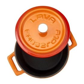 Lava Trendy 10 cm Turuncu Yuvarlak Mini Tencere