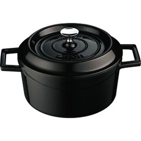 Lava Trendy 12 cm Siyah Yuvarlak Tencere