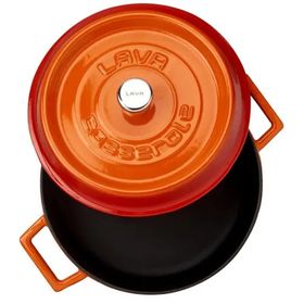 Lava Trendy 24 cm Turuncu Yayvan Tencere