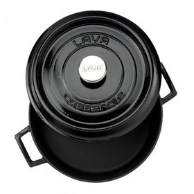 Lava Trendy 28 cm Siyah Yayvan Tencere