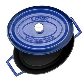 Lava Trendy 29 cm Mavi Oval Tencere