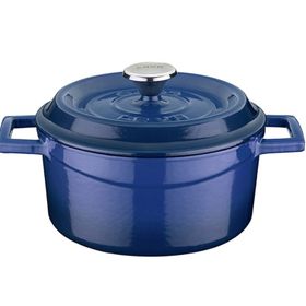Lava Trendy Çap 14 cm Mavi Döküm Yuvarlak Tencere