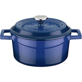 Lava Trendy Çap 16 cm Mavi Döküm Yuvarlak Tencere
