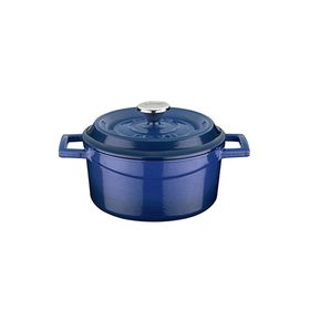 Lava Trendy Çap 18 cm Mavi Döküm Yuvarlak Tencere