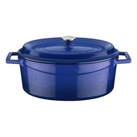 Lava Trendy Mavi 21x27 cm Oval Tencere