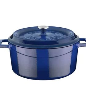 Lava Trendy Mavi Döküm 24 cm Demir Tencere