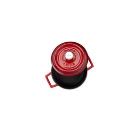Lava Trendy Yuvarlak 20 cm Kırmızı Demir Döküm Derin Tencere