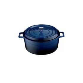 Lava Trendy Yuvarlak 20 cm Mavi Demir Döküm Derin Tencere