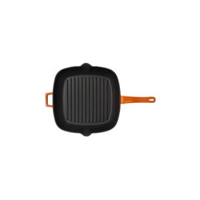 Lava Turuncu 26x32 cm Metal Saplı Grill Tava