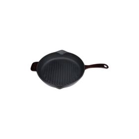 Lava Yuvarlak Grill Siyah 28 cm Izgara Tavası