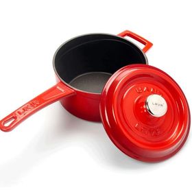 Lava Yuvarlak Kırmızı 16 cm Sos Tenceresi