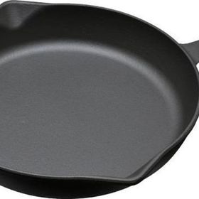 Lava Yuvarlak Tek Saplı Demir Döküm 30 CM Kızartma Tavası