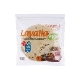 Lavalia 12'li 15 cm Sade Tortilla Ekmeği