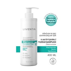 Laventin 11 Aktif İçerikli Dökülen ve Geç Uzayan Saçlar İçin 400 ml Şampuan