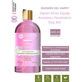 Laventin 400 ml Japon Kiraz Çiçeği Duş Jeli