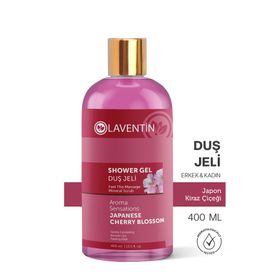 Laventin 400 ml Japon Kiraz Çiçeği Duş Jeli