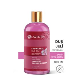 Laventin 400 ml Japon Kiraz Çiçeği Duş Jeli
