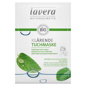 Lavera 21 ml Arındırıcı Kağıt Yüz Maskesi