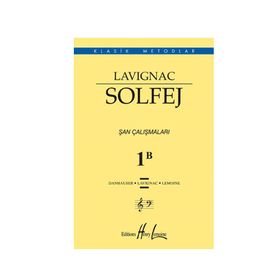 Lavignac Solfej 1B Büyük Boy - Danhauser Lavignac Henry Lemoine