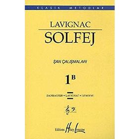 Lavignac Solfej 1B Büyük Boy - Danhauser Lavignac Henry Lemoine