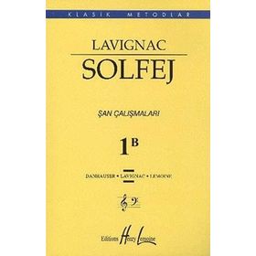 Lavignac Solfej 1B Büyük Boy - Danhauser Lavignac Henry Lemoine
