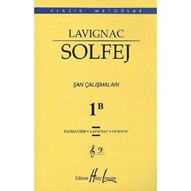 Lavignac Solfej 1B Büyük Boy - Danhauser Lavignac Henry Lemoine
