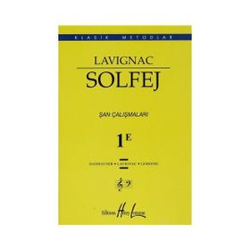 Lavignac Solfej 1E Küçük Boy - Danhauser Lavignac Henry Lemoine