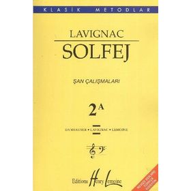 Lavignac Solfej 2A Şan Çalışmaları - Danhauser Lavignac Henry Lemoine