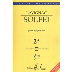 Lavignac Solfej 2A-Şan Çalışmaları-Porte Müzik Eğitim Merkezi