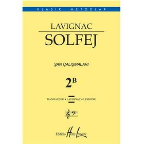 Lavignac Solfej 2B Şan Çalışmaları - Danhauser Lavignac Henry Lemoine