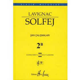 Lavignac Solfej 2B Şan Çalışmaları - Danhauser Lavignac Henry Lemoine