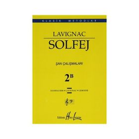 Lavignac Solfej 2B Şan Çalışmaları - Danhauser Lavignac Henry Lemoine