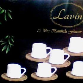 Lavin 12 Parça Kahve Fincan Takımı