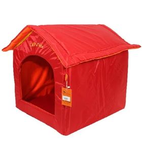 Lavista Dış Mekan Kırmızı Kedi ve Köpek Kulubesi