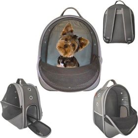 Lavista Paris Füme Fileli Kedi Köpek Taşıma Çantası