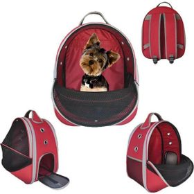Lavista Paris Kırmızı Fileli Kedi Köpek Taşıma Çantası